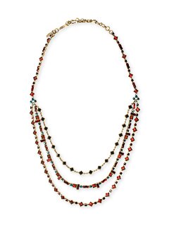 Sorrelli Red Delicious Swarovski Crystal Necklace