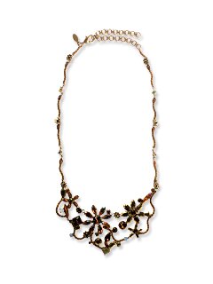 Sorrelli Brilliant Bronze Swarovski Crystal Necklace