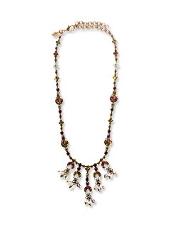 Sorrelli Brilliant Bronze Swarovski Crystal Necklace