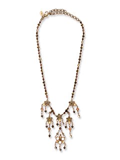 Sorrelli Brilliant Bronze Swarovski Crystal Necklace