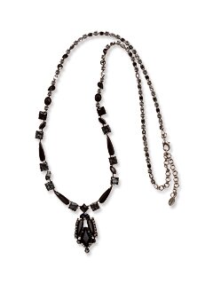 Sorrelli Midnight Moon Swarovski Crystal Necklace