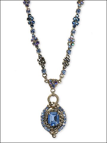 Sorrelli Ice Blue Classic Necklace