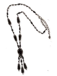 Sorrelli Midnight Moon Swarovski Crystal Necklace