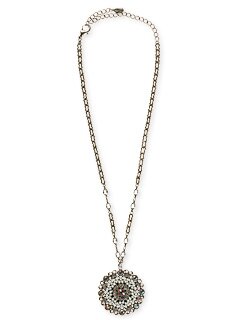 Sorrelli Swarovski Crystal White Bridal Pendant