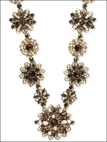 Sorrelli Safari Lace Design Station Necklace