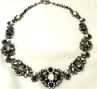 Sorrelli Silver Moon Swarovski Crystal Necklace