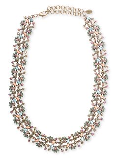 Sorrelli Fixation Swarovski Crystal Bold Necklace