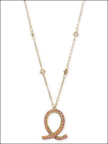 Sorrelli Crystal Rose Pendant Necklace - Benefits the Young Survival Coalition