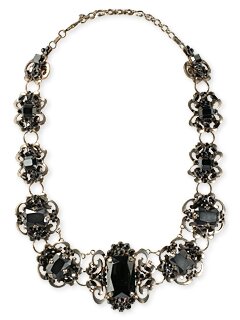 Sorrelli Black Ice Swarovski Crystal Necklace