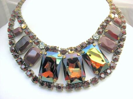 Sorrelli Raisin Glaze Swarovski Crystal Necklace
