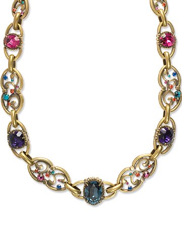 Sorrelli Scream & Shout Swarovski Crystal Necklace