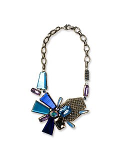 Sorrelli Blue Combo Swarovski Crystal Necklace