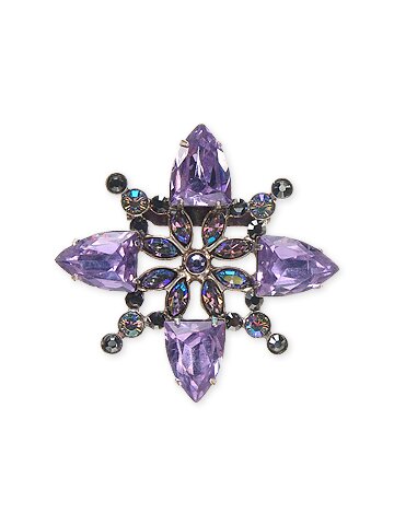 Sorrelli Chantilly Lace Swarovski Crystal Brooch