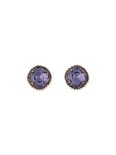 Sorrelli Tanzanite Swarovski Crystal Earrings
