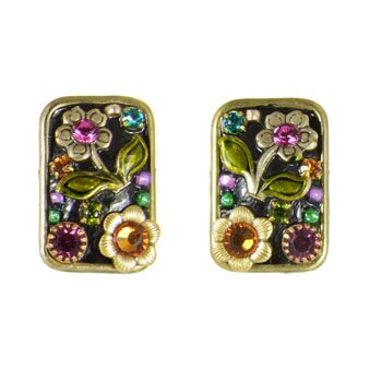 Michal Golan Midnight Blossom Earrings