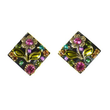 Michal Golan Midnight Blossom Earrings