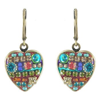 Michal Golan Heart Earrings
