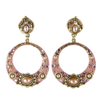 Michal Golan Pretty In Pink Earrings