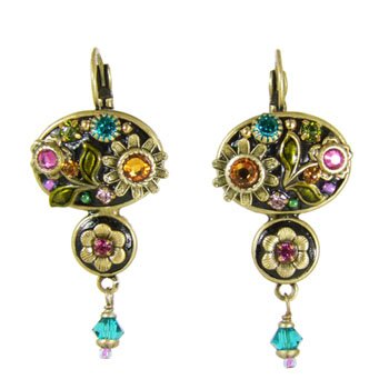 Michal Golan Midnight Blossom Earrings