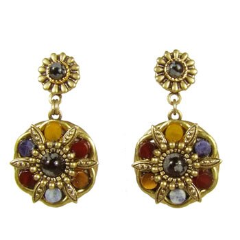 Michal Golan Earthly Flower Earrings