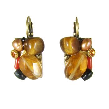 Michal Golan Red Rock Earrings