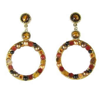 Michal Golan Red Rock Earrings