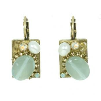 MICHAL GOLAN BLUE LAGOON CRYSTAL EARRINGS