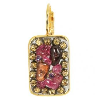 Michal Golan Merlot Earrings