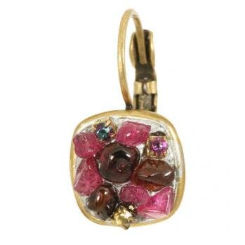 Michal Golan Merlot Earrings