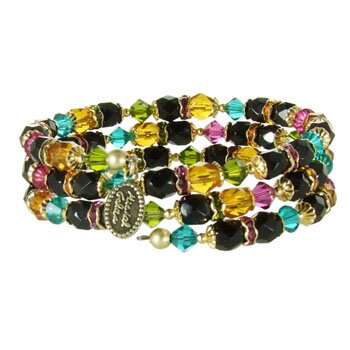 Michal Golan Midnight Blossom Bracelet