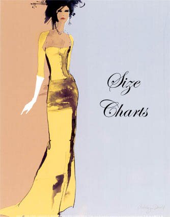 LEE ANDERSEN SIZE CHART