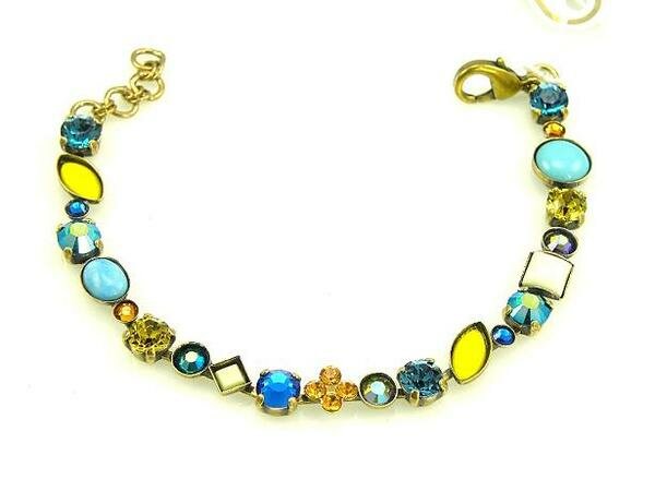 SORRELLI MORNING GLORY SWAROVSKI CRYSTAL BRACELET