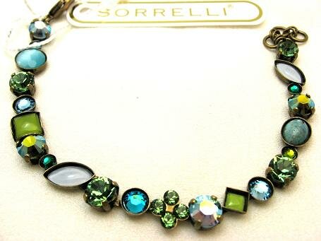 Sorrelli Ocean Swarovski Crystal Bracelet
