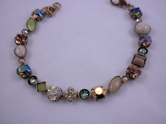 Sorrelli Water Lily Swarovski Crystal Bracelet