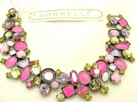 Sorrelli Barbie Girl Swarovski Crystal Bracelet