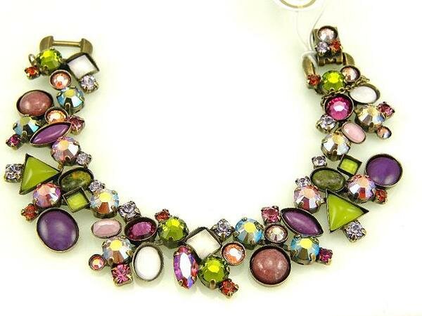 Sorrelli Coneflower Swarovski Crystal Bracelet