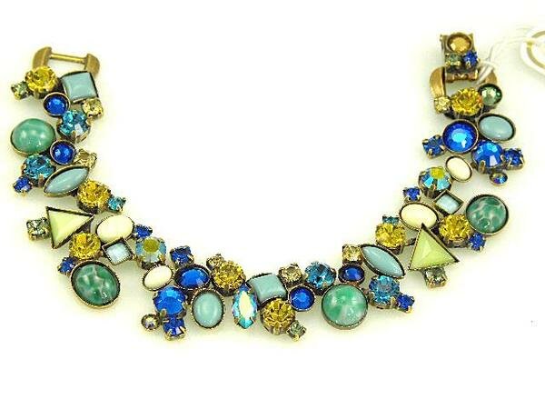 Sorrelli Spearmint Swarovski Crystal Bracelet