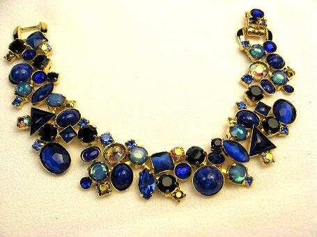 Sorrelli Lapis Swarovski Crystal Bracelet