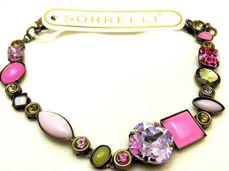Sorrelli Barbie Girl Swarovski Crystal Bracelet