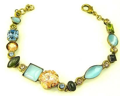 Sorrelli Meadow Mist Swarovski Crystal Bracelet