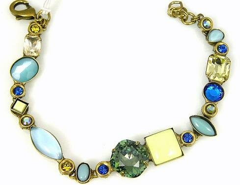 Sorrelli Spearmint Swarovski Crystal Bracelet