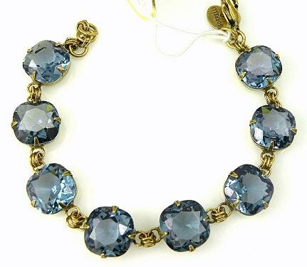 Sorrelli Dusty Blue Swarovski Crystal Bracelet