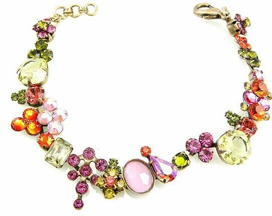 Sorrelli Juicy Fruit Swarovsk Crystal Bracelet