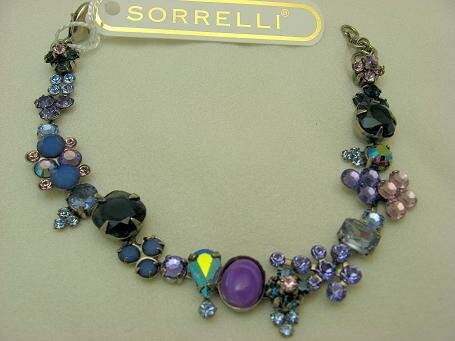 Sorrelli Purple Rain Swarovski Crystal Bracelet