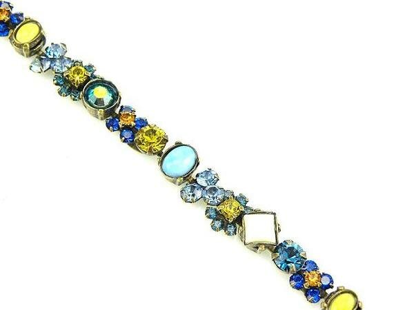 SORRELLI MORNING GLORY SWAROVSKI CRYSTAL BRACELET