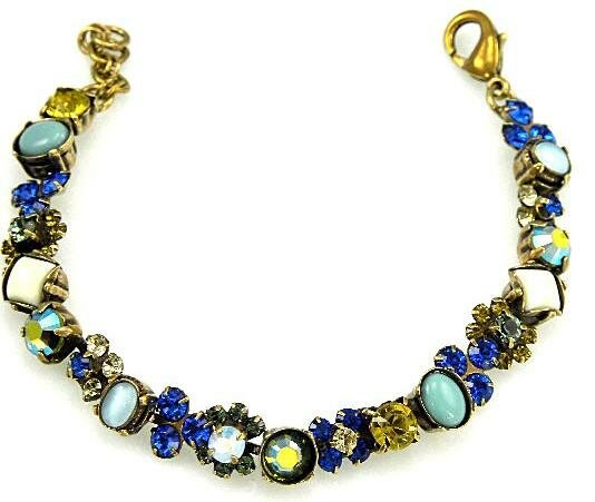 Sorrelli Spearmint Swarovski Crystal Bracelet