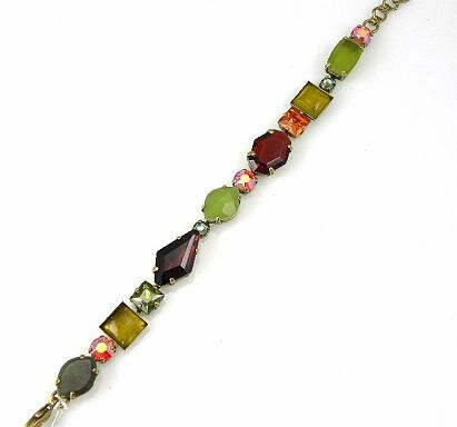 Sorrelli Green Envy Swarovski Crystal Bracelet