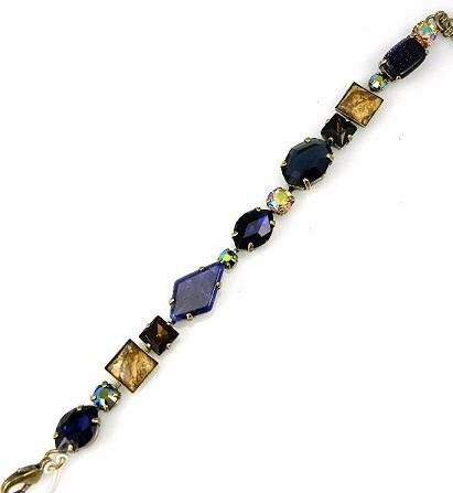 Sorrelli Stone Wash Swarovsk Crystal Bracelet