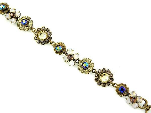 Sorrelli Iced Coffee Swarovski Crystal Bracelet