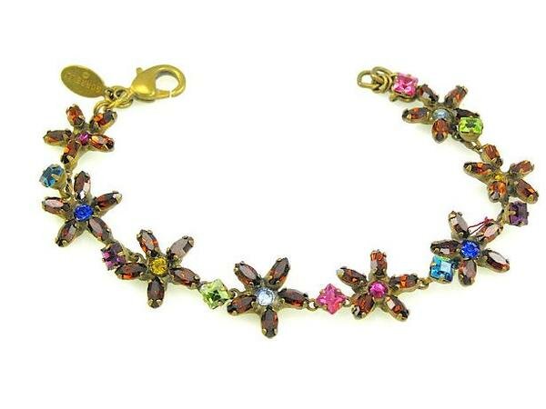 Sorrelli M & M Swarovski Crystal Bracelet